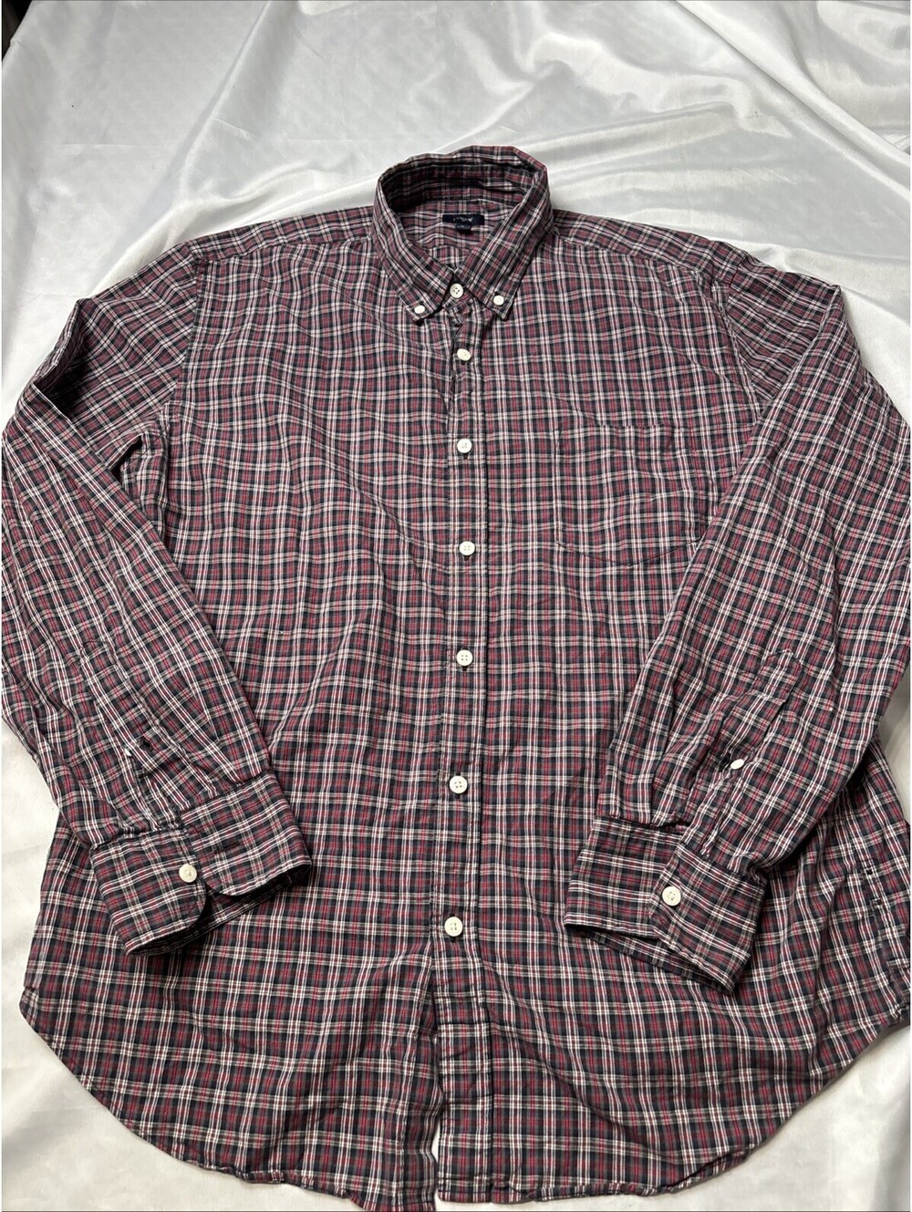 J.Crew Men's Button-Down Plaid Shirt XL